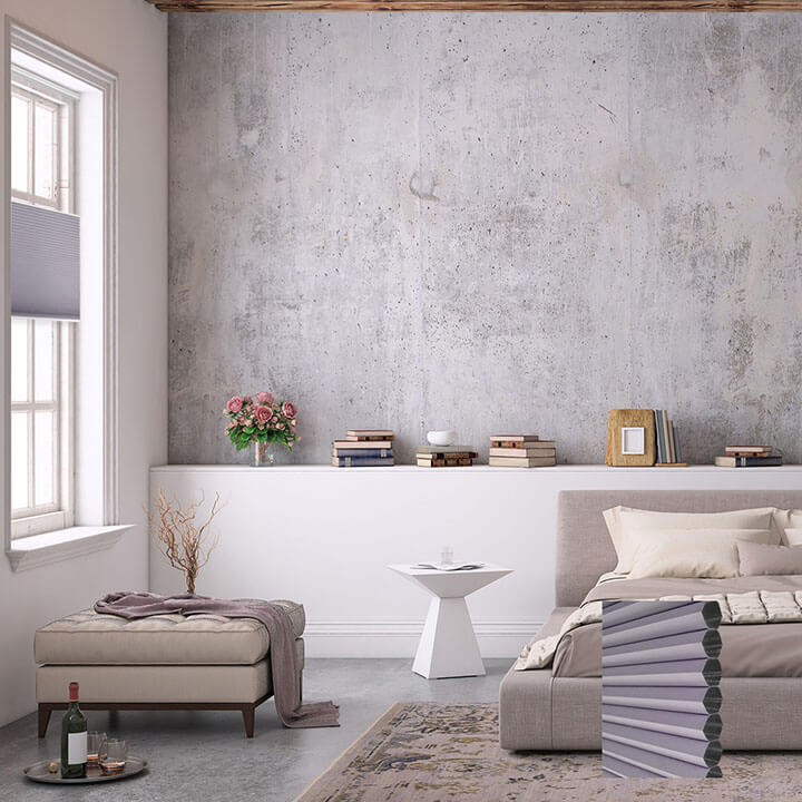 紫藤雙循環上下開合遮光蜂巢簾 (Wisteria)