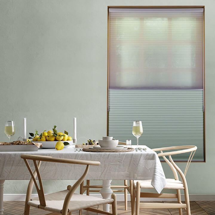 Visby Honeycomb Blinds Day and Night