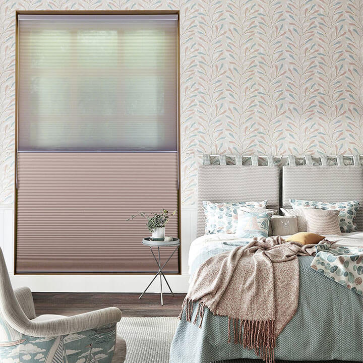 Visby Honeycomb Blinds Day and Night