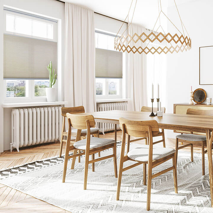 Ystad Honeycomb Blinds Sheer