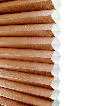 紅陶標準型單循環半透光蜂巢簾 (Terra Cotta)